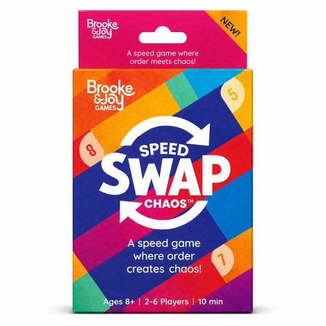 Speed Swap Chaos card game box